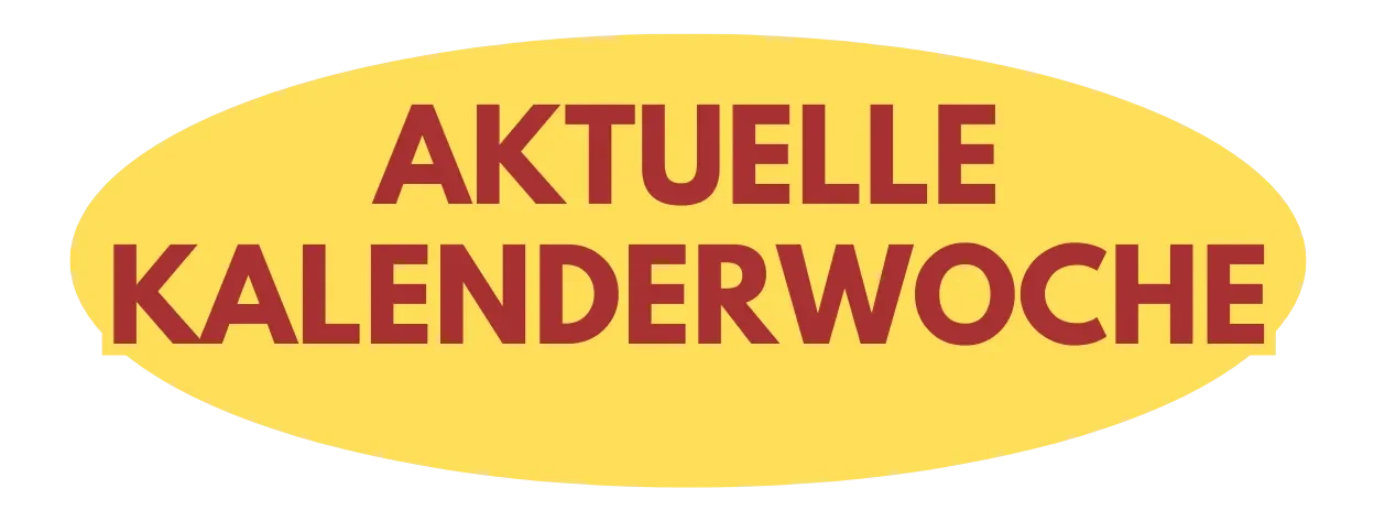 Aktuelle Kalenderwoche